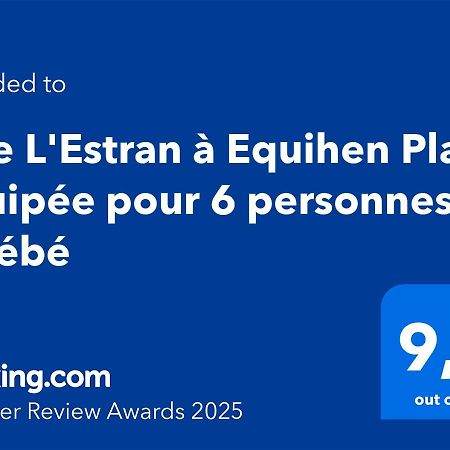 Gite L'Estran A Equihen Plage Equipee Pour 6 Personnes + 1 Bebe ภายนอก รูปภาพ