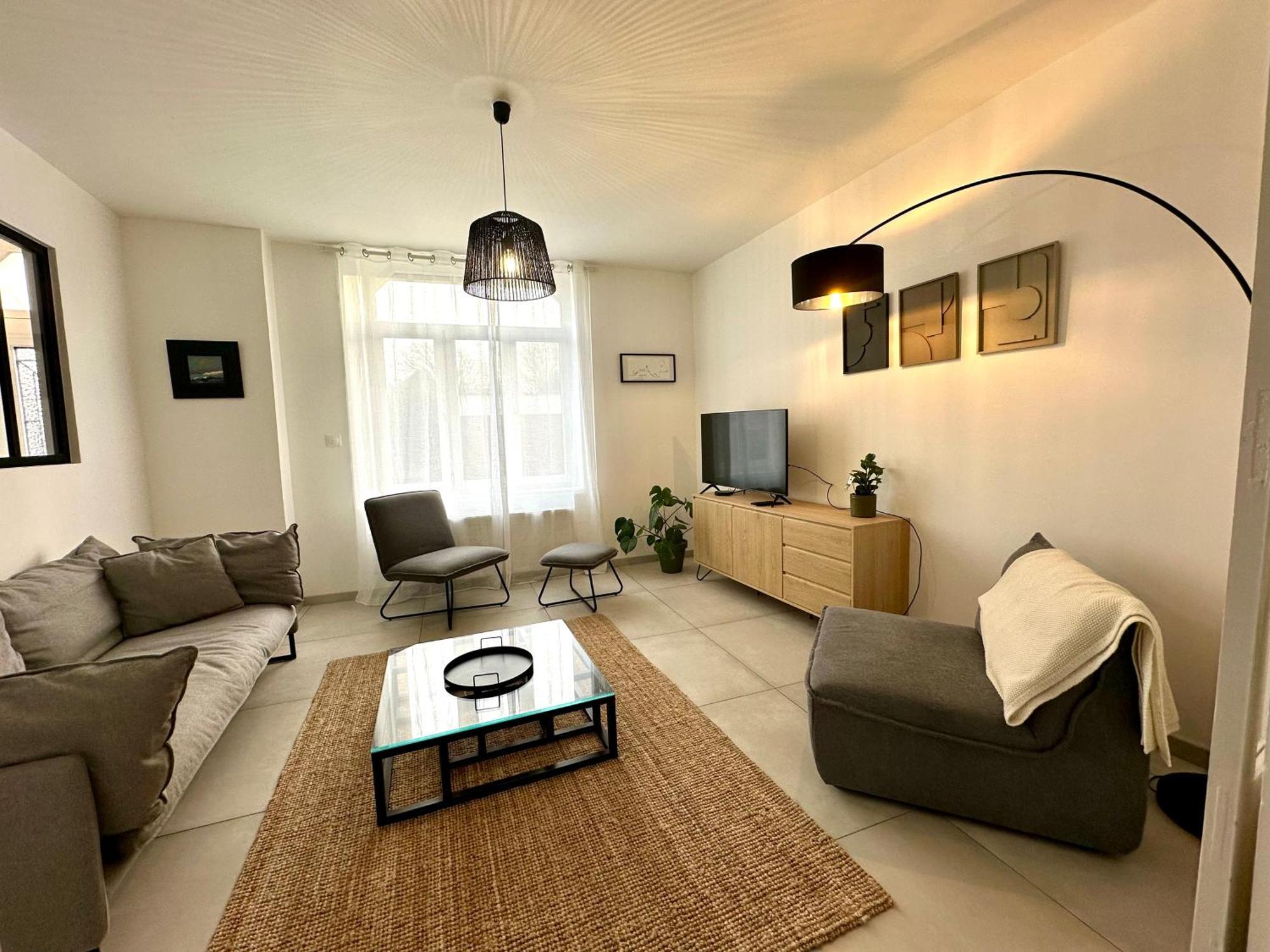 Gite L'Estran A Equihen Plage Equipee Pour 6 Personnes + 1 Bebe ภายนอก รูปภาพ